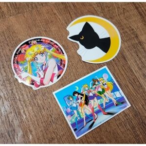 Sailor Moon 3-pack stickers